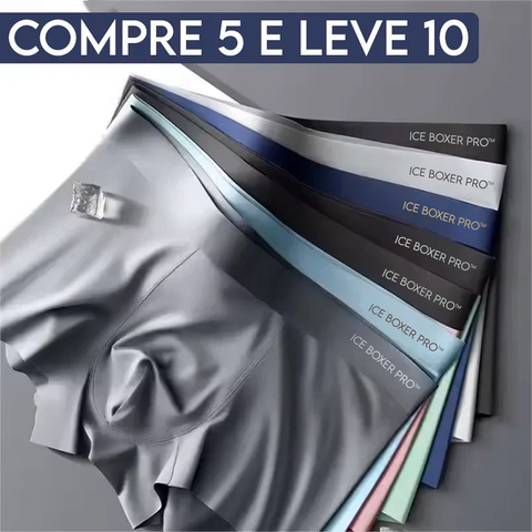 Ice Boxer Pro™ - Cueca de Seda Térmica - [COMPRE 5 LEVE 10]